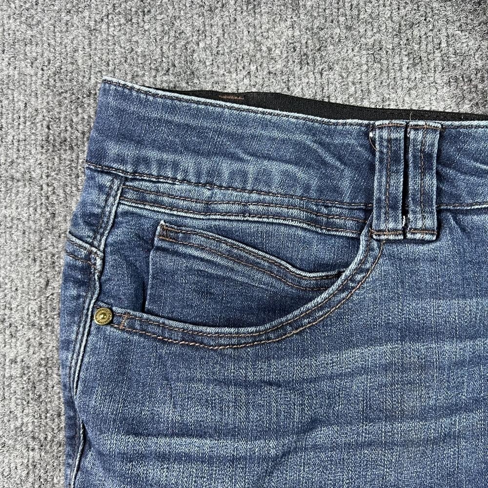 Democracy Ab Technology Skinny Jeans Womens 18W Blue Faded Stretch WNBB1873L8 - Picture 11 of 16